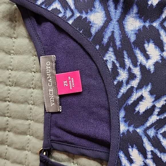 Vince Camuto Sleeveless top 2X - Picture 5 of 6